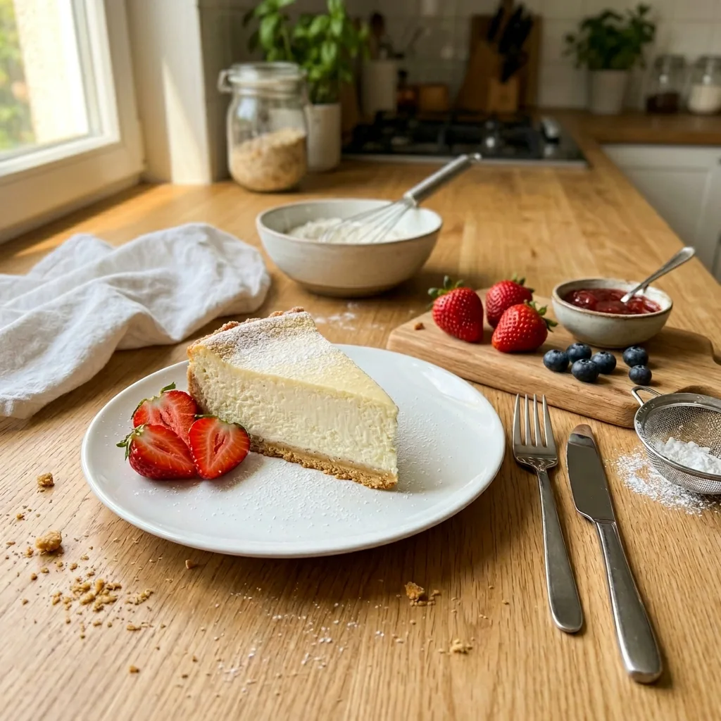 Чизкейк творожный по-русски